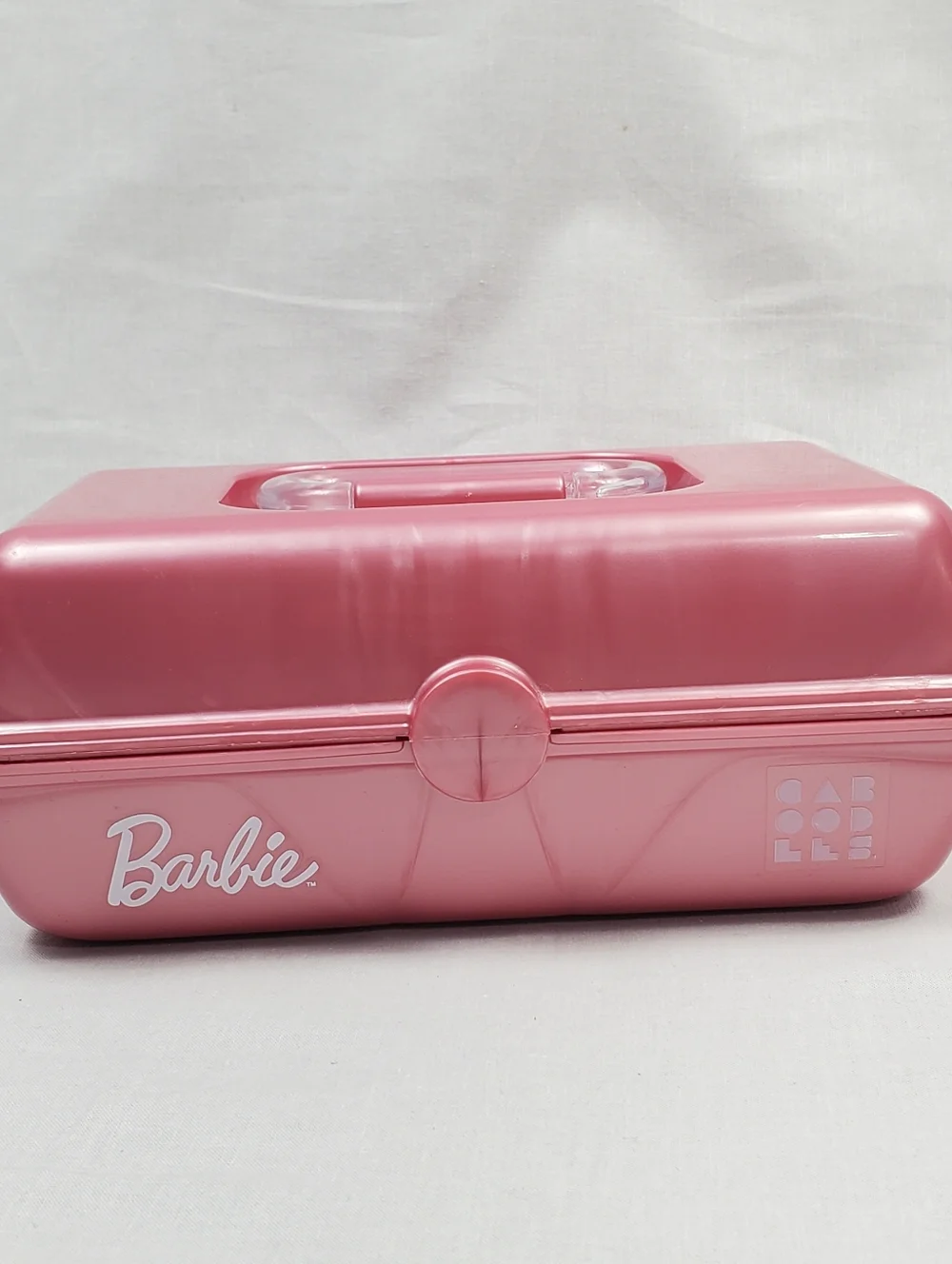 Barbie Caboodle Pretty In Petite Cosmetic Makeup Carry Case Travel Storage 2018